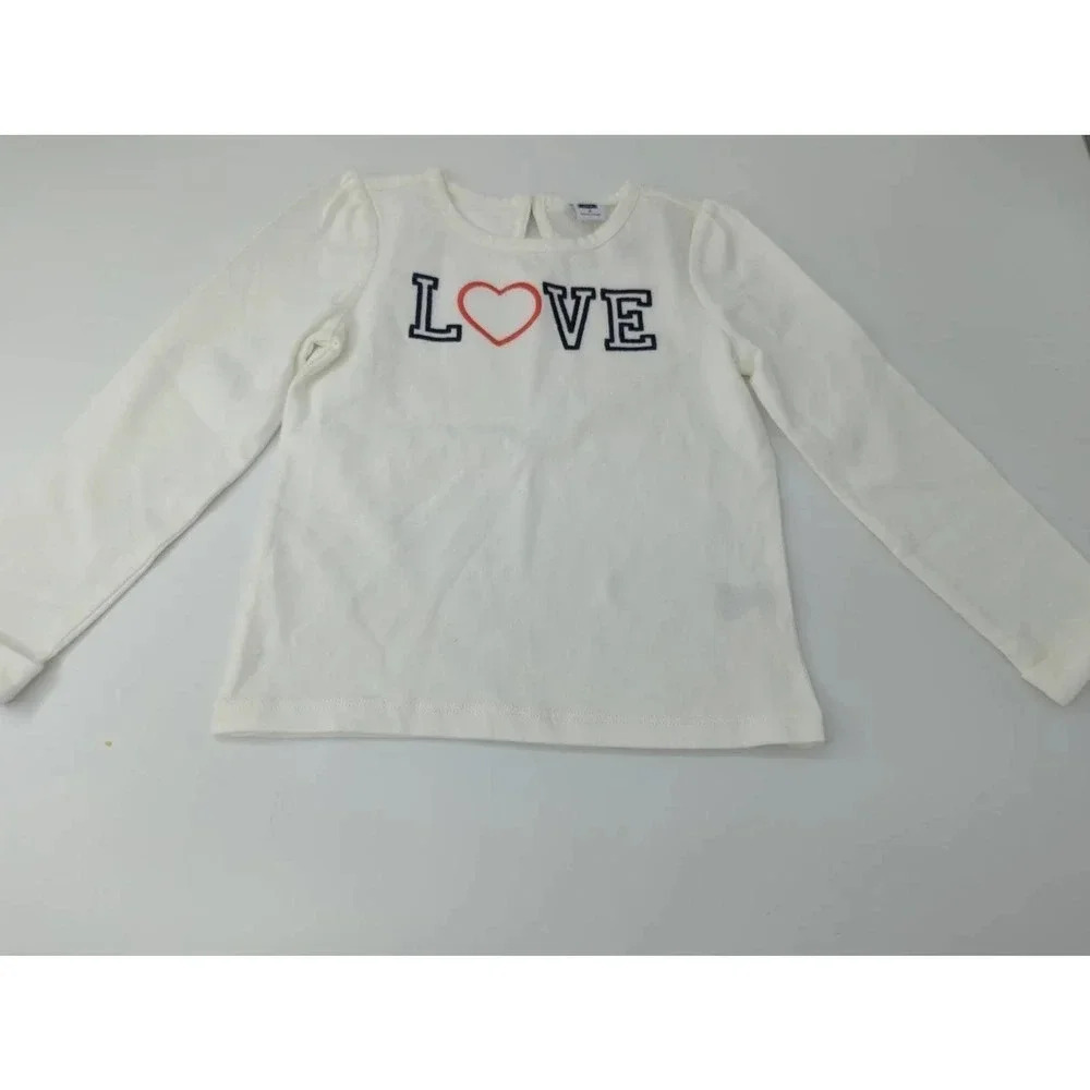 Janie And Jack | girls long sleeve Love shirt | 3T | NWT
